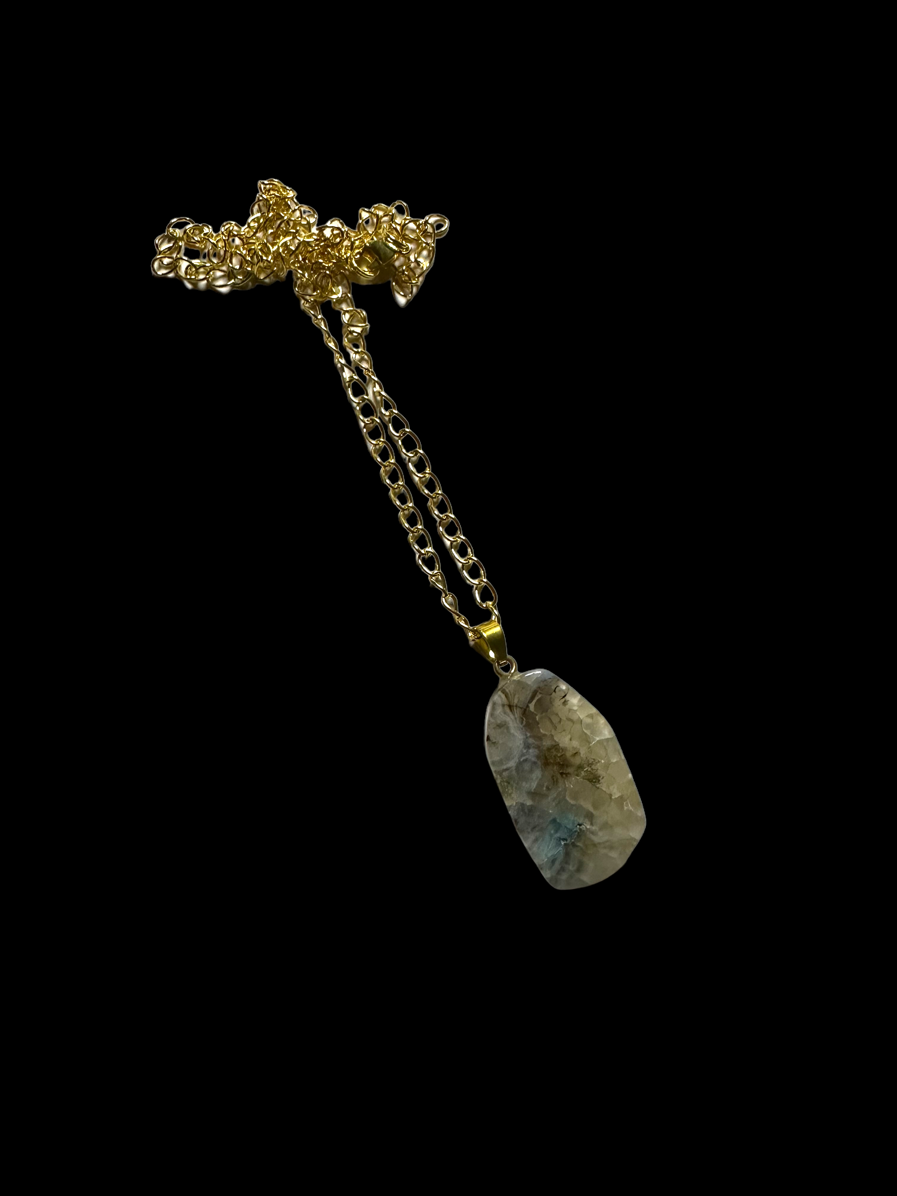 Agate Pendant Necklace
