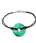 Kelly Green Bracelet and Earrings Set