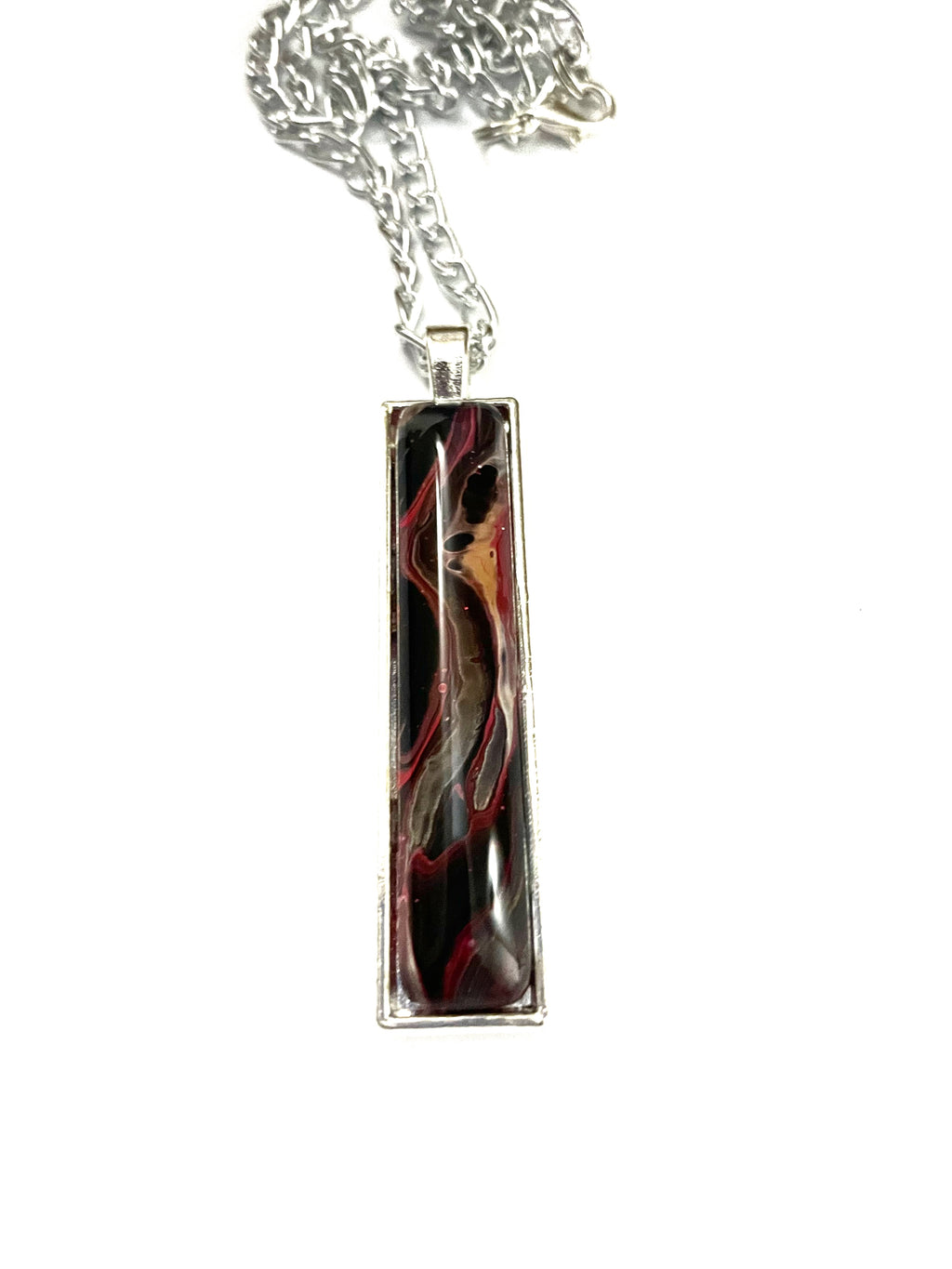 Red Acrylic Necklaces