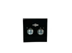 Plaid Post Earrings - Multiple Options