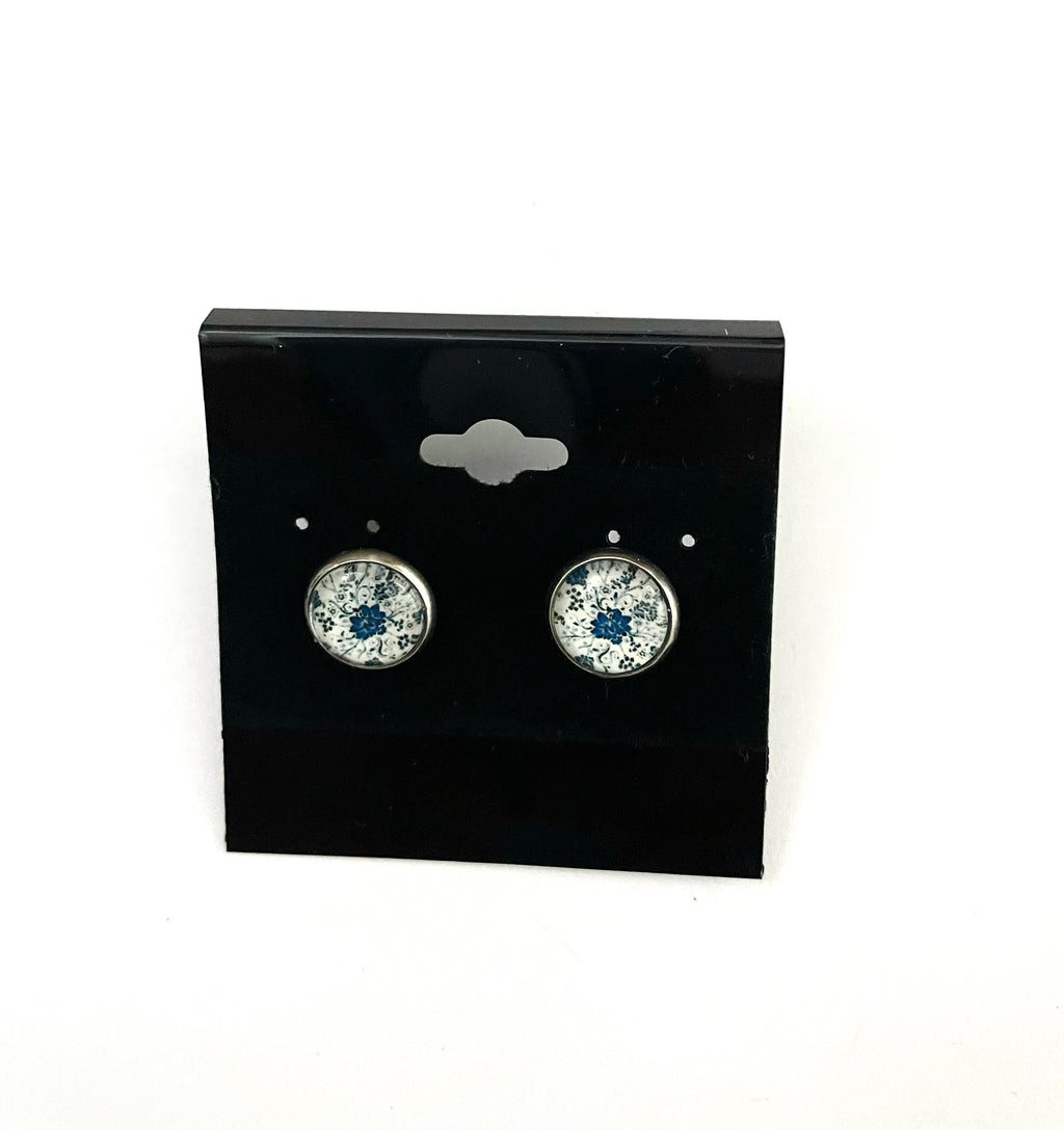 Colorful Post Earrings - Multiple Options - Silver Posts