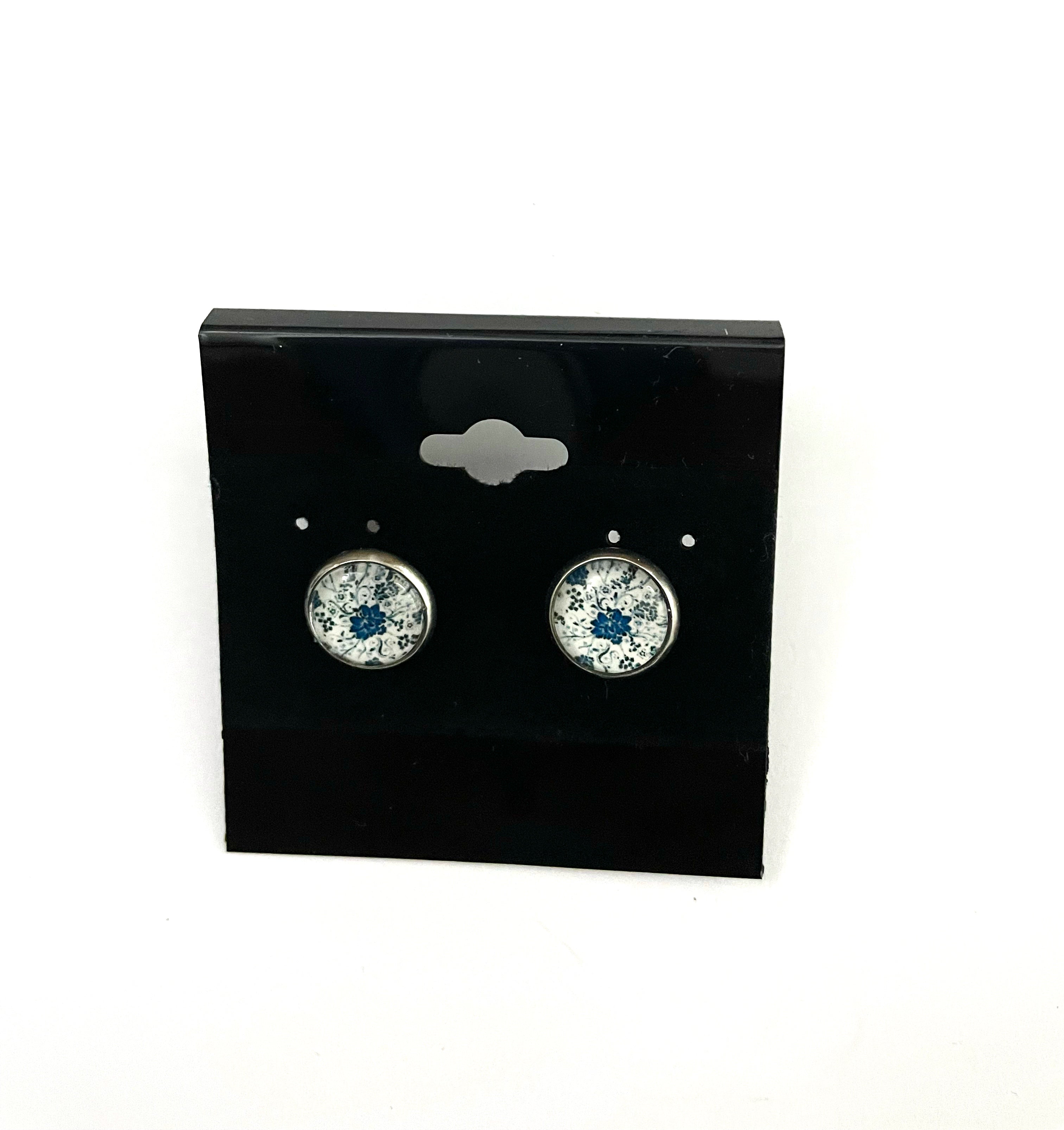 Colorful Post Earrings - Multiple Options - Silver Posts