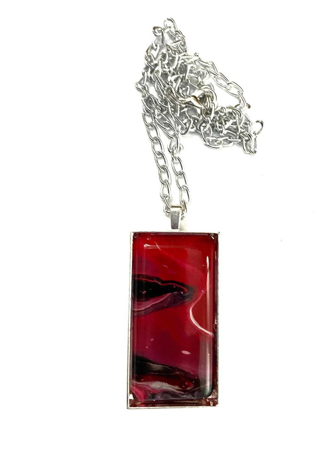 Red Acrylic Necklaces