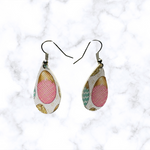 Easter Egg Leather Earrings