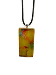 Colorful Rectangle Tile Necklace