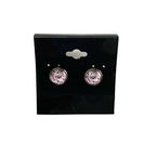 Colorful Post Earrings - Multiple Options -  Black Posts