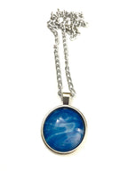 Blue Acrylic Necklaces