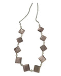 Purple Cat Eye Necklace