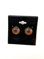 Colorful Post Earrings - Multiple Options - Silver Posts