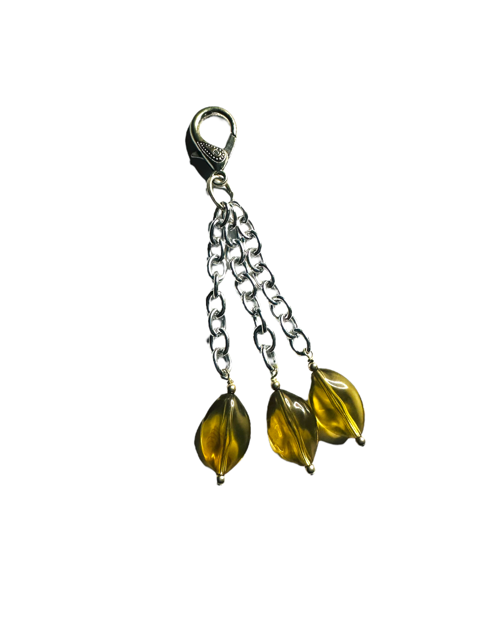 Amber Acrylic Purse Bling