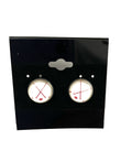 Hockey Post Earrings