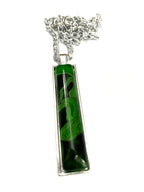 Green Acrylic Necklaces