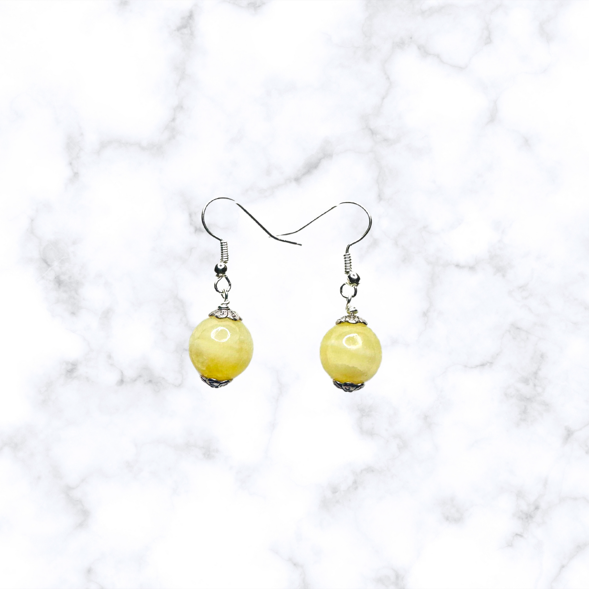 Yellow Quartz Earrings