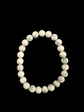 White Howlite Stretchy Bracelet