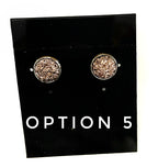 10mm Druzy Earring
