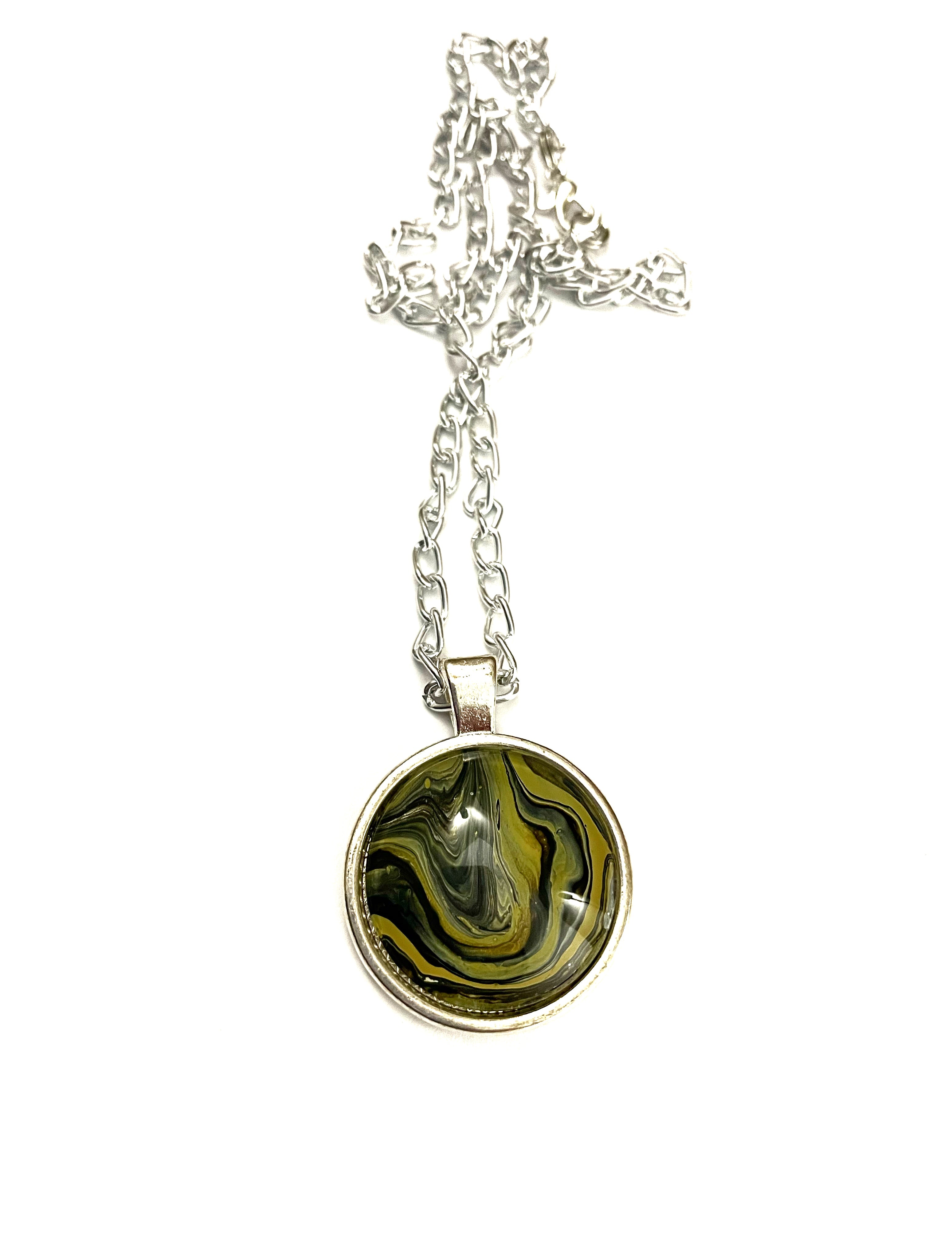 Yellow Acrylic Necklaces