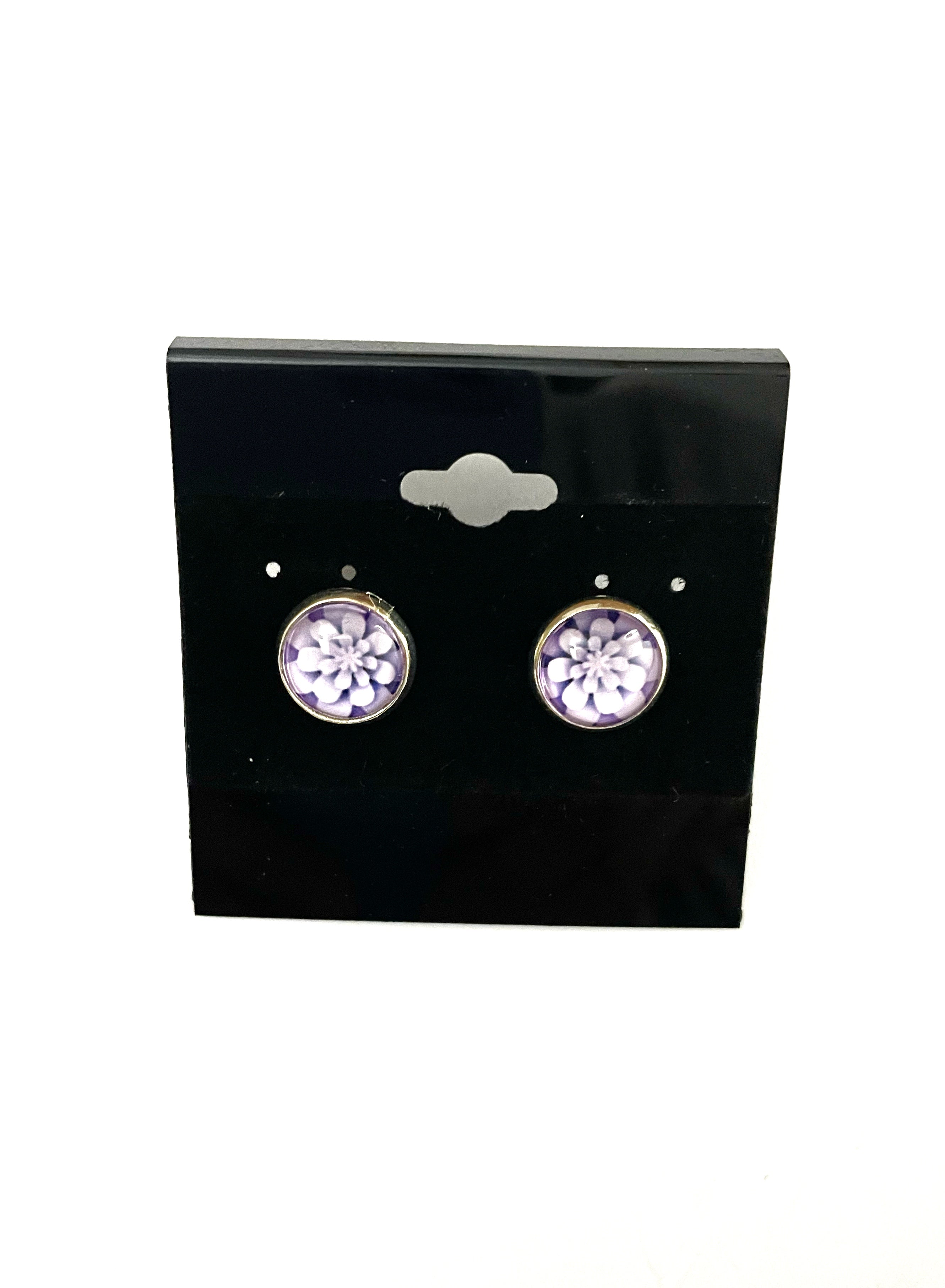 Colorful Post Earrings - Multiple Options - Silver Posts
