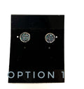 8mm Druzy Earring