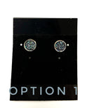 8mm Druzy Earring