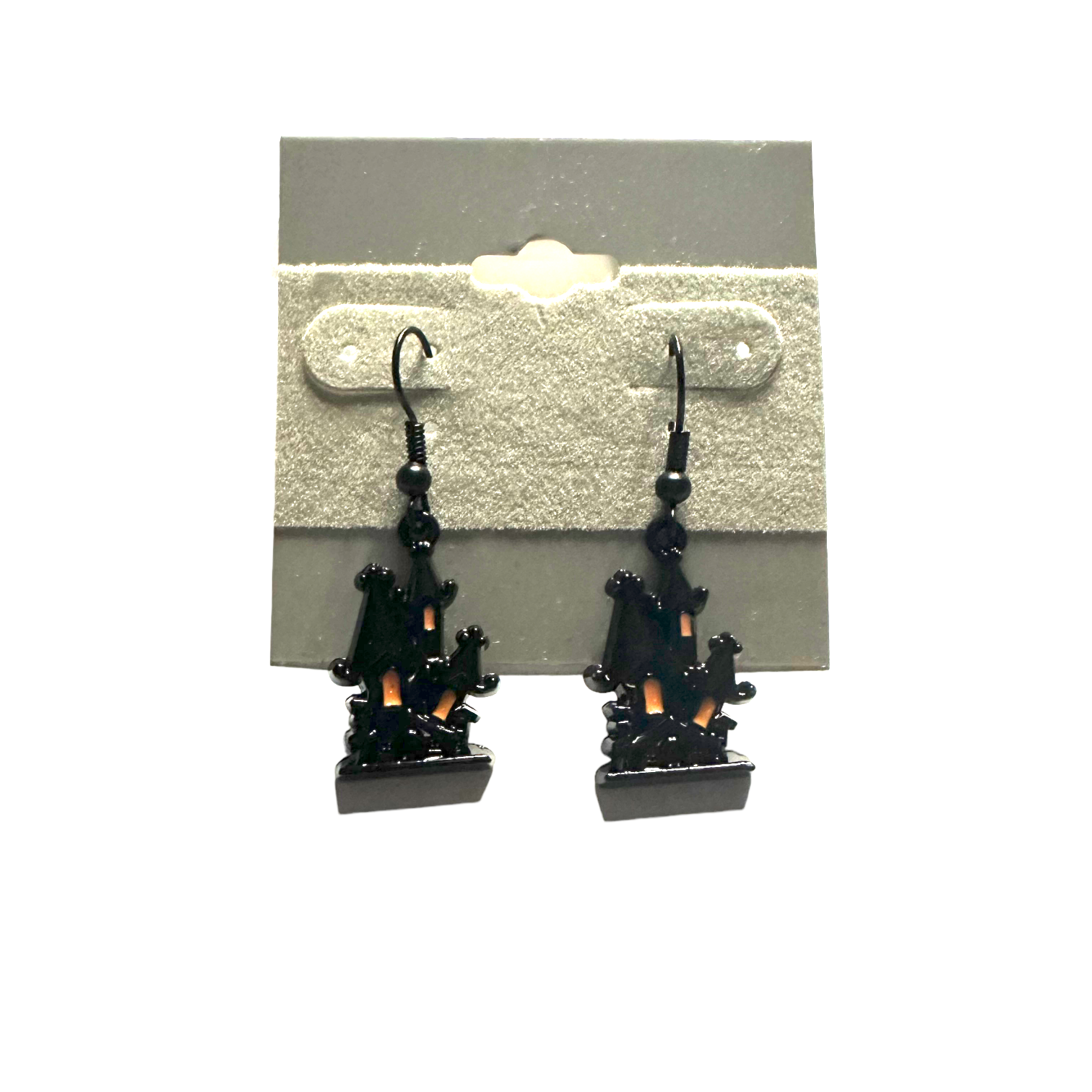 Haunted House Charm Earrings