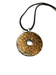 Brown Washer Necklace