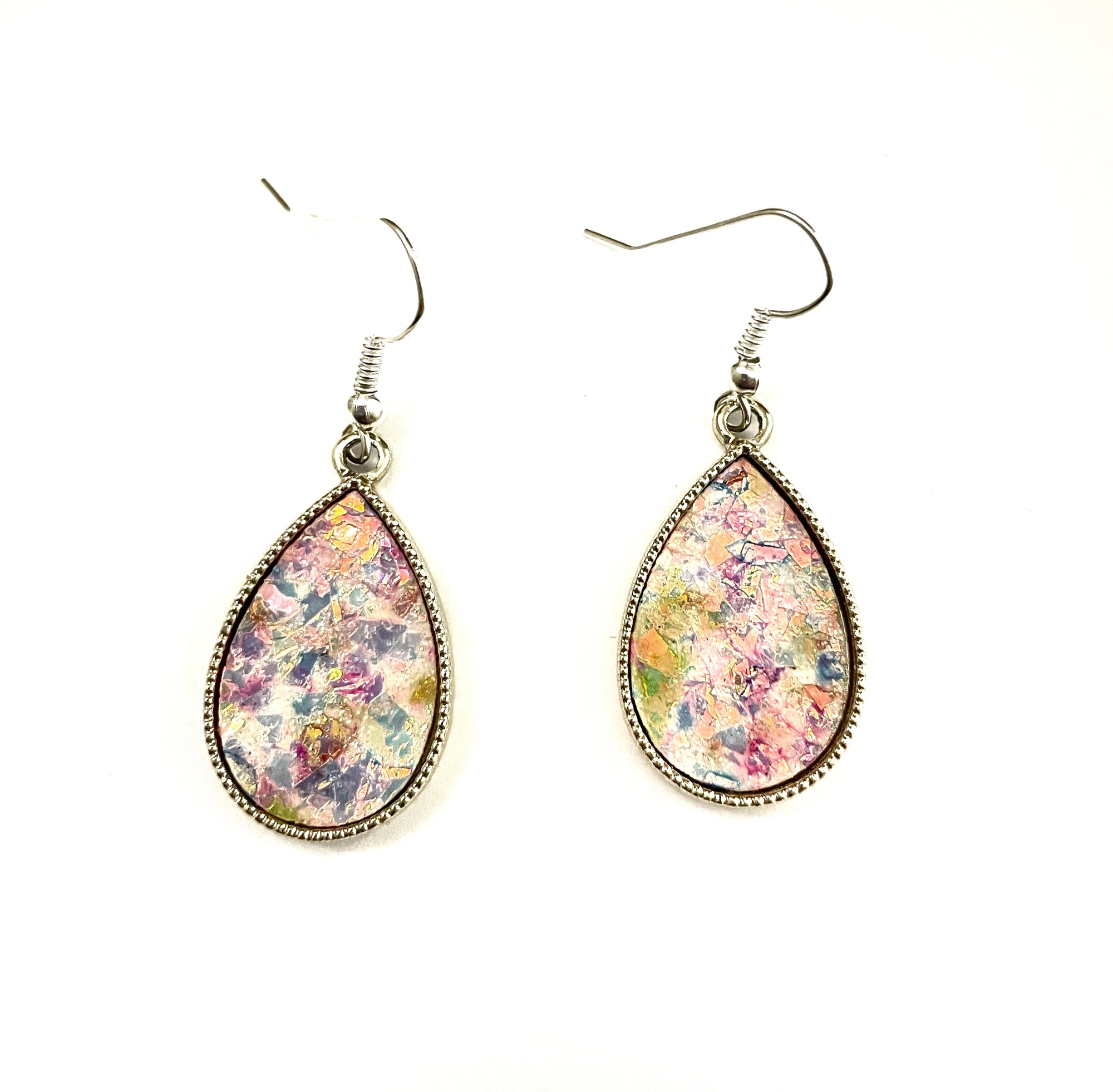 Glitter Metal Earrings