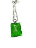 Green Acrylic Necklaces