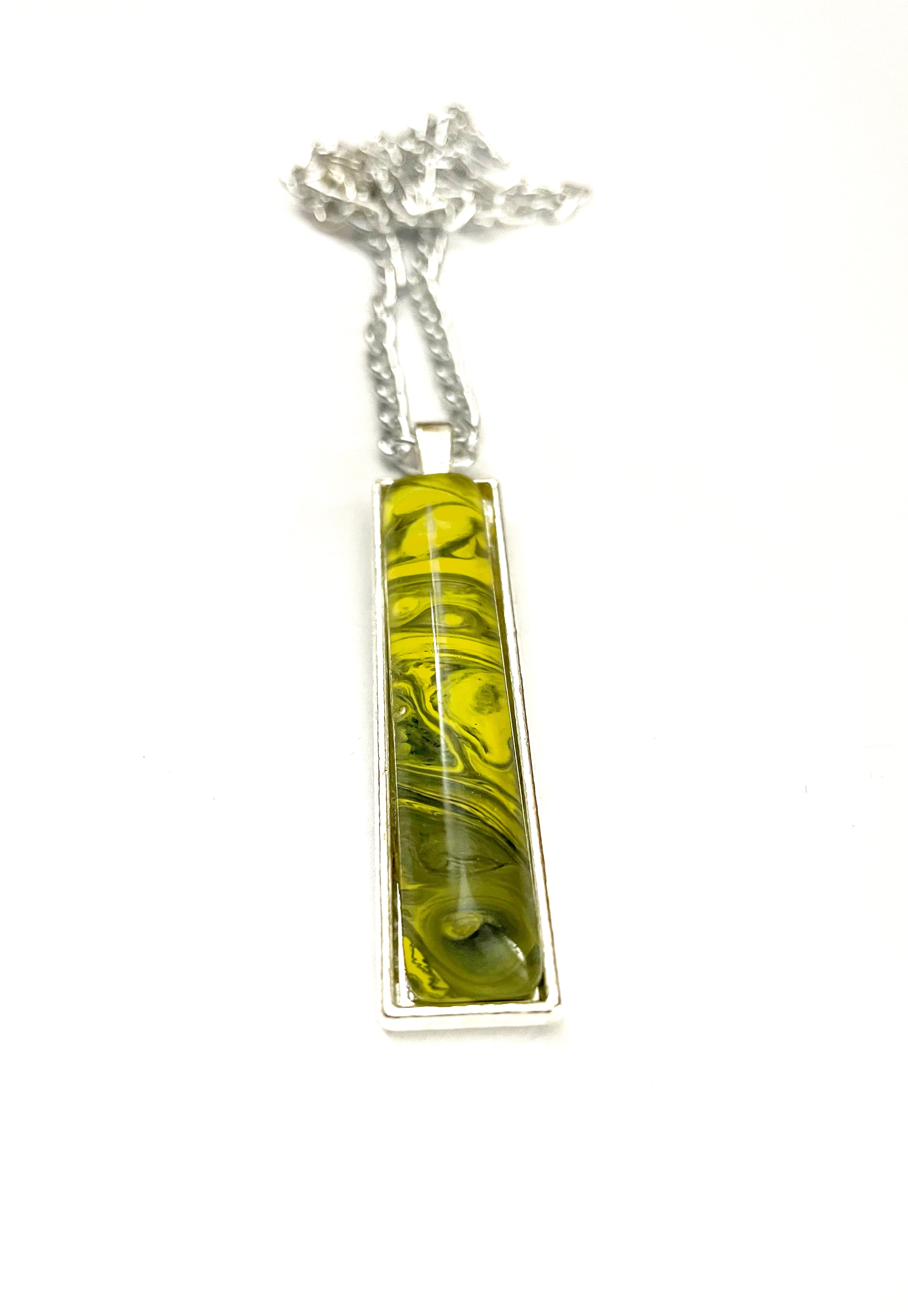 Yellow Acrylic Necklaces