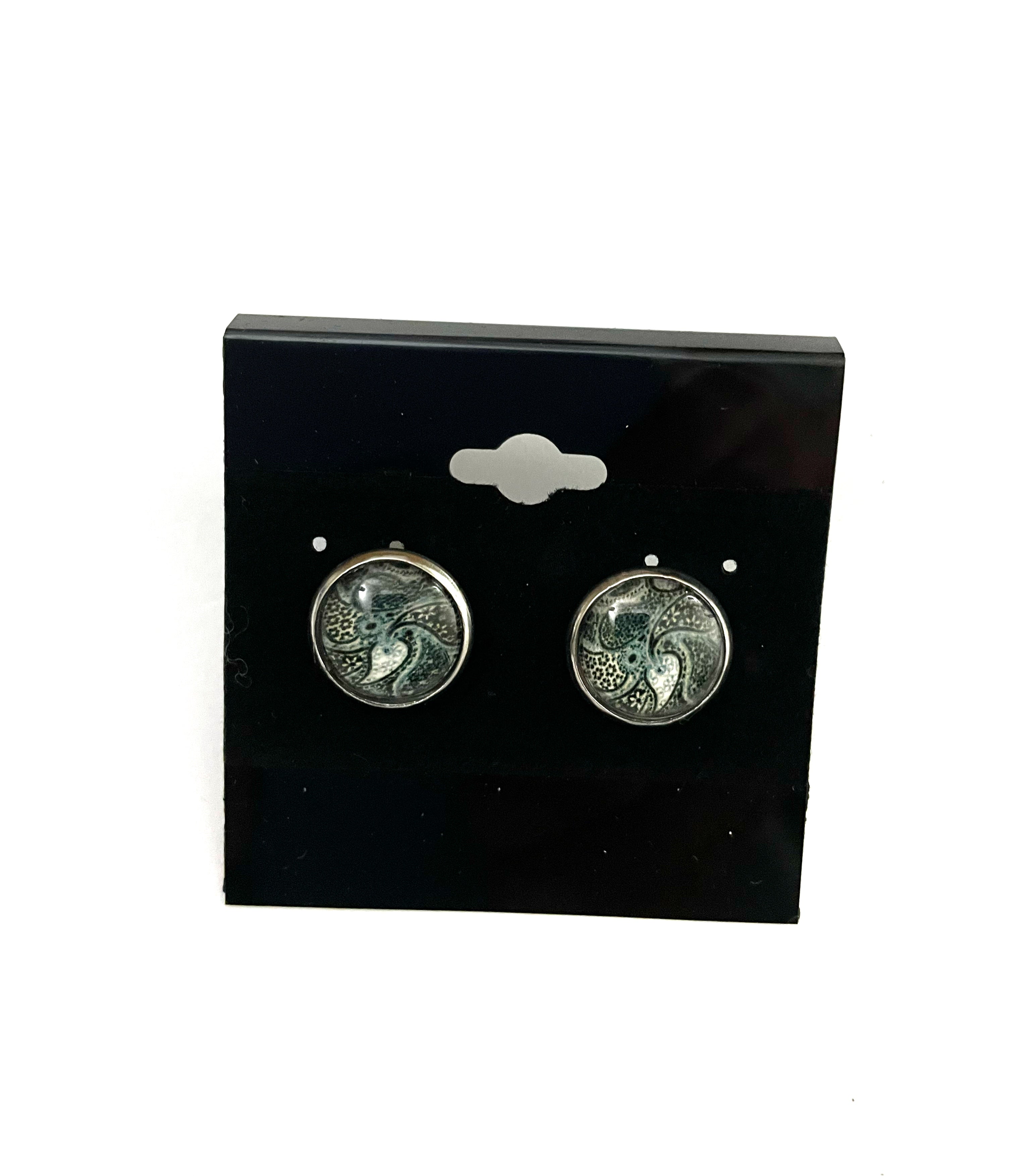 Colorful Post Earrings - Multiple Options - Silver Posts