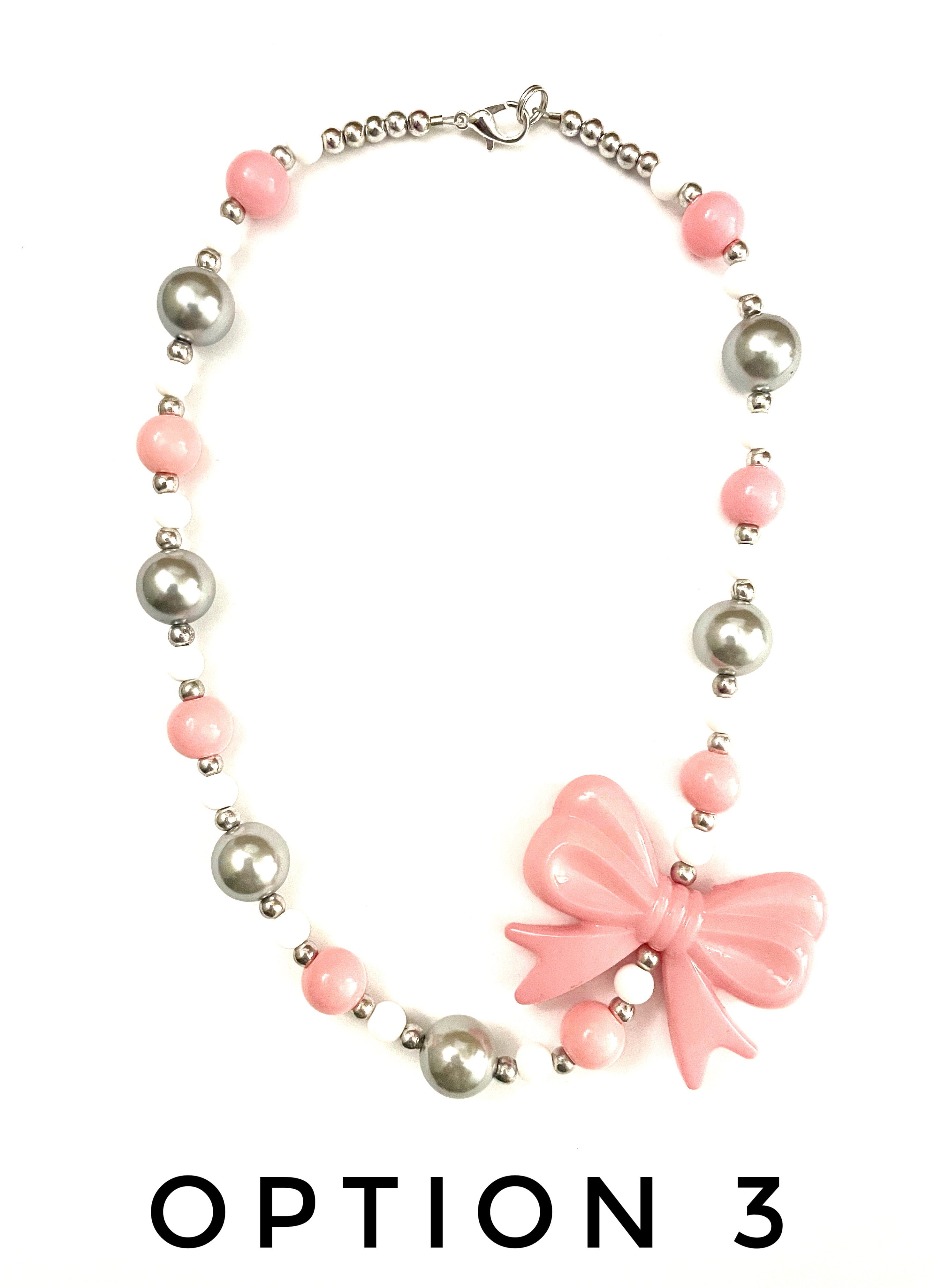 Large Bow Necklace
