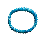 Ocean Blue Stretchy Bracelet