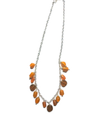 Glass Fringe Necklace