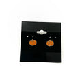Pumpkin Post Earrings