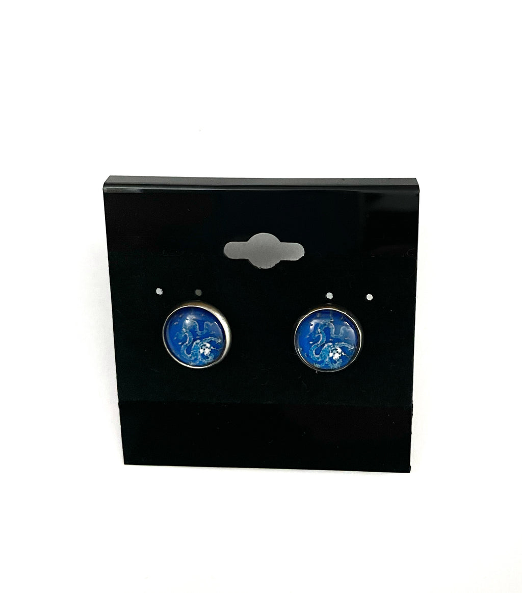 Colorful Post Earrings - Multiple Options - Silver Posts