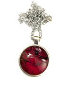 Red Acrylic Necklaces