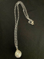 Clear Marble Necklace
