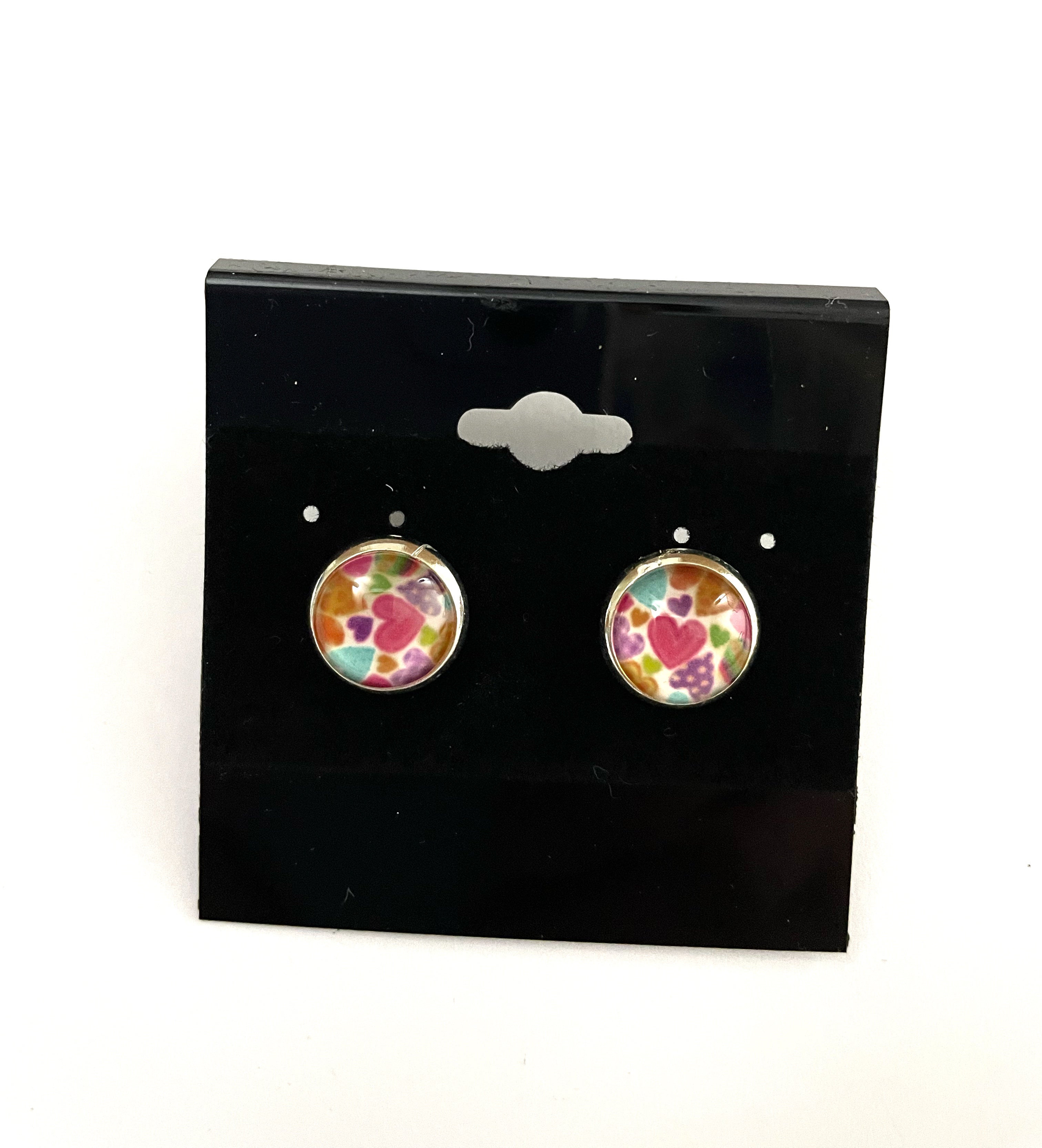 Colorful Post Earrings - Multiple Options - Silver Posts