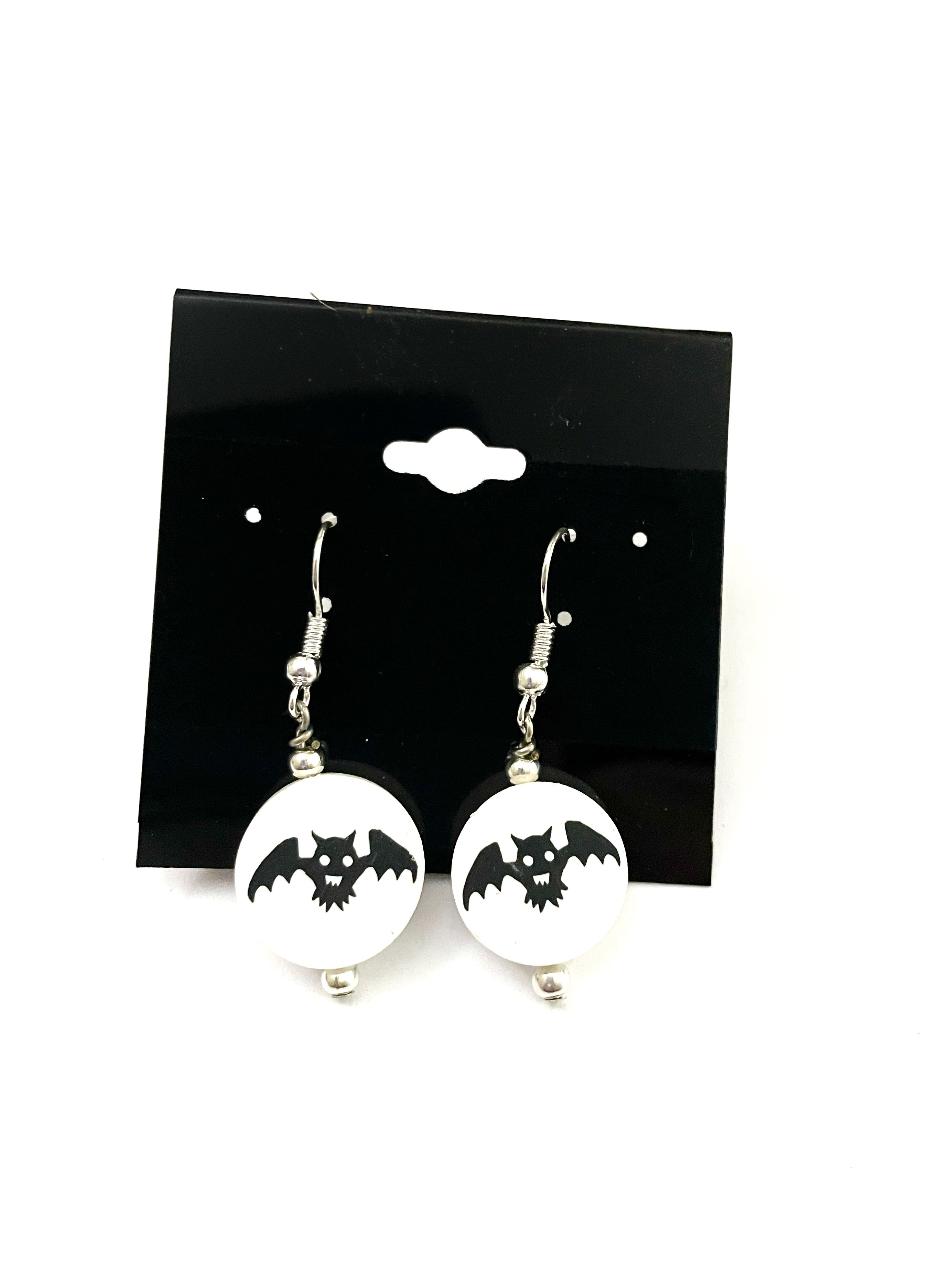 Bat Dangle Earrings