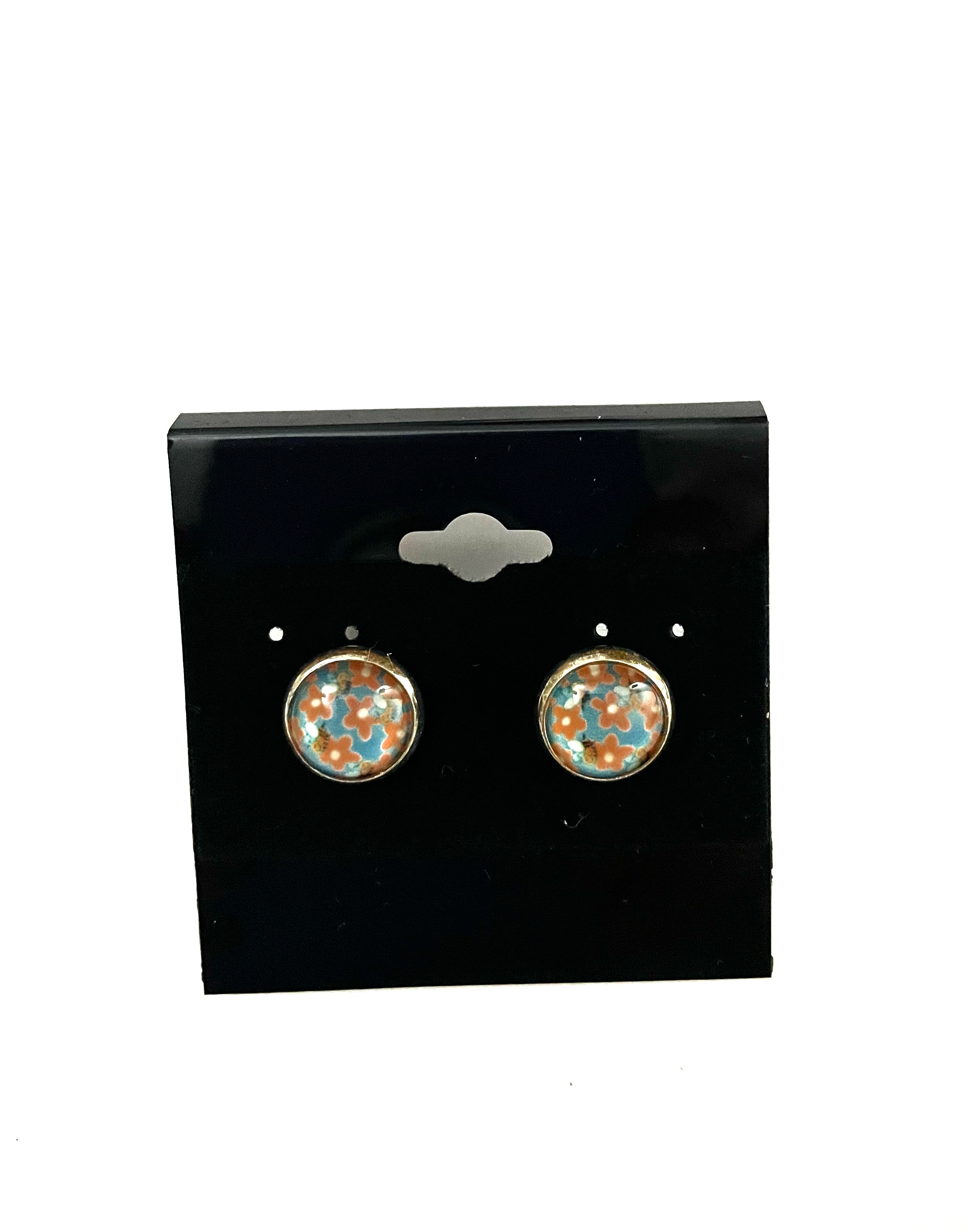 Colorful Post Earrings - Multiple Options - Silver Posts