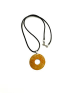 Orange Washer Necklace