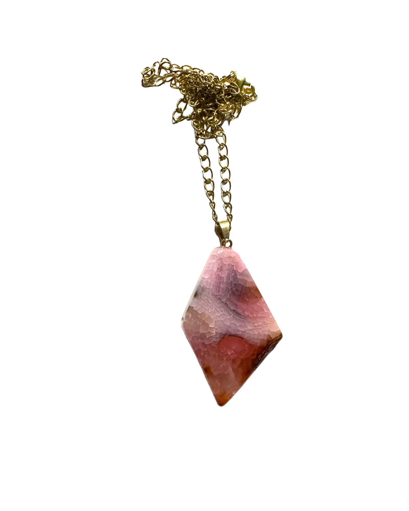 Agate Pendant Necklace