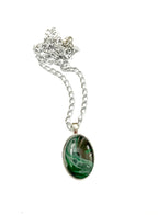 Red and Green Acrylic Necklaces