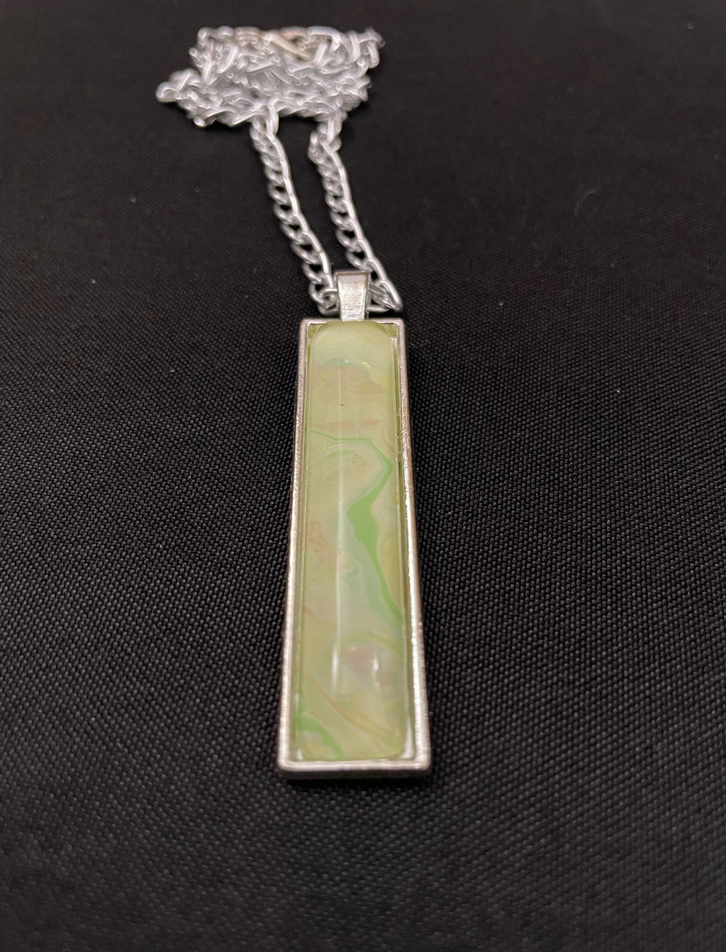 Yellow, Orange and Green Acrylic Necklaces