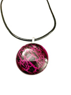Crackle Polish Necklace - Multiple Options