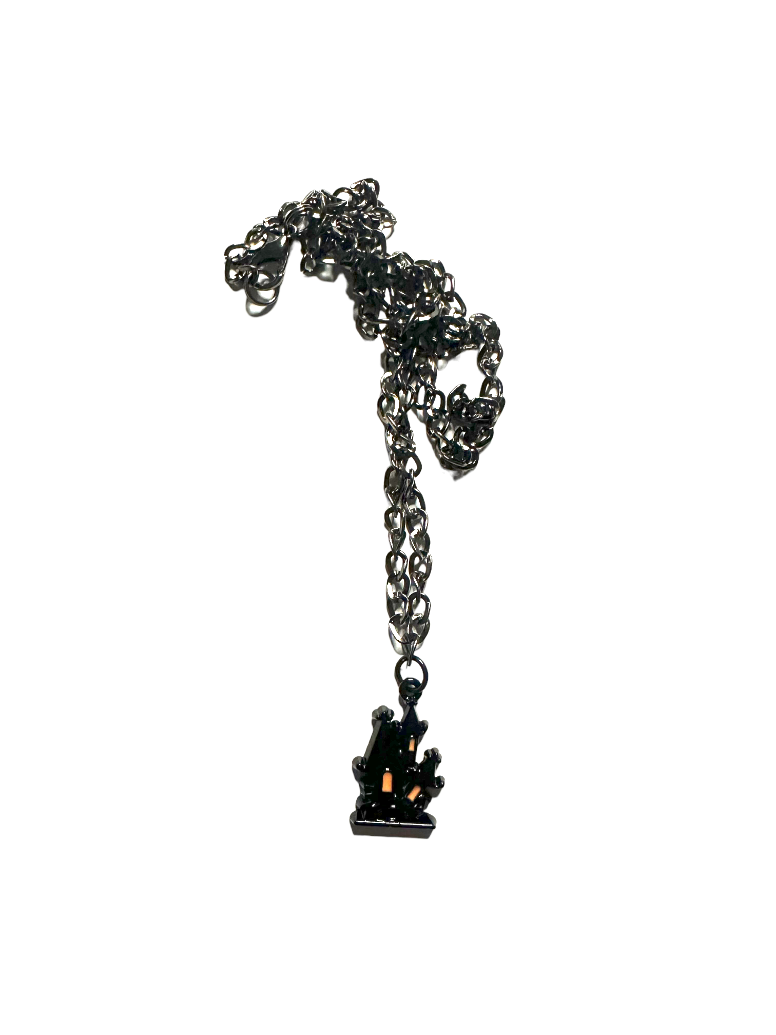 Haunted House Charm Necklace