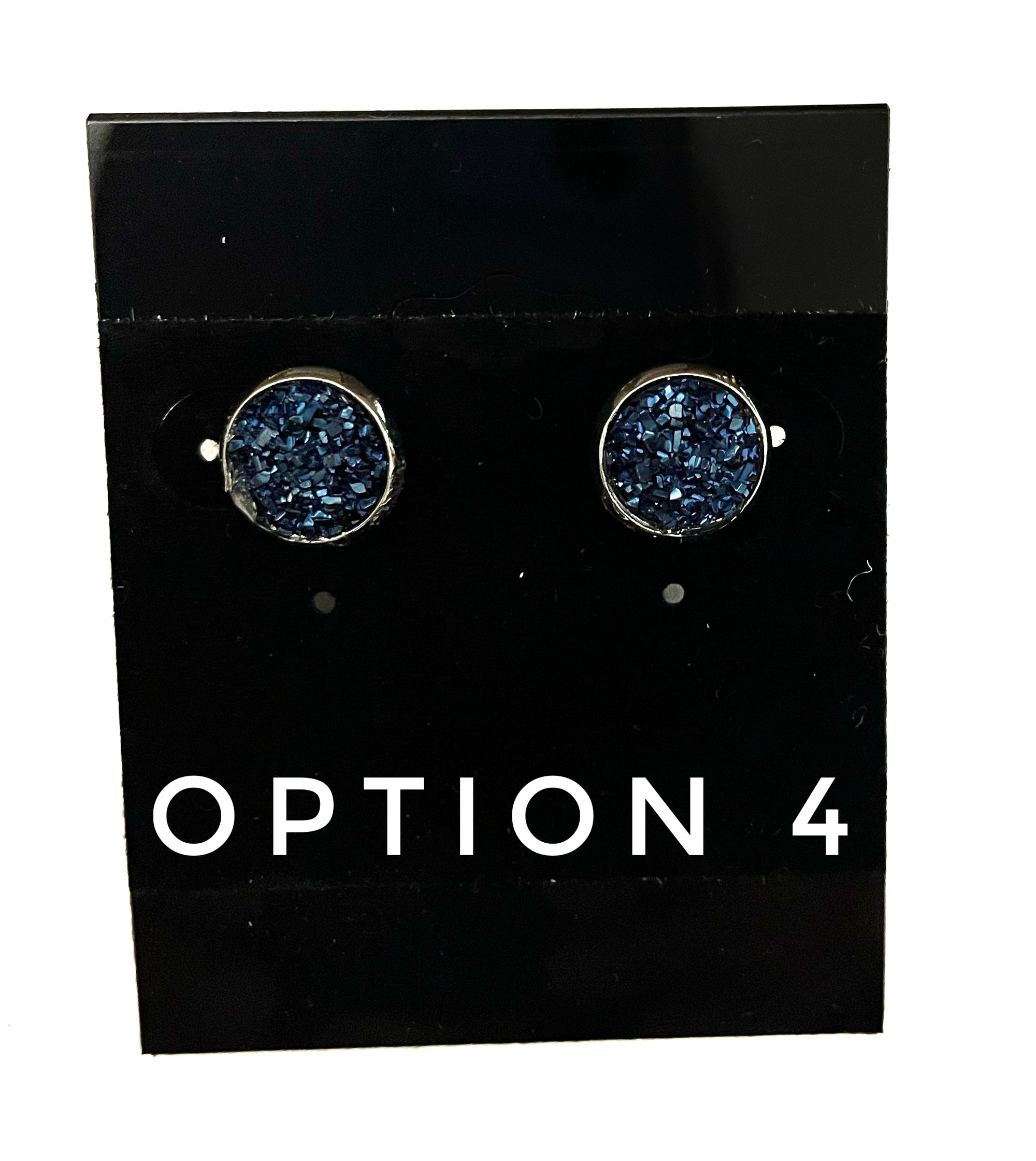 10mm Druzy Earring