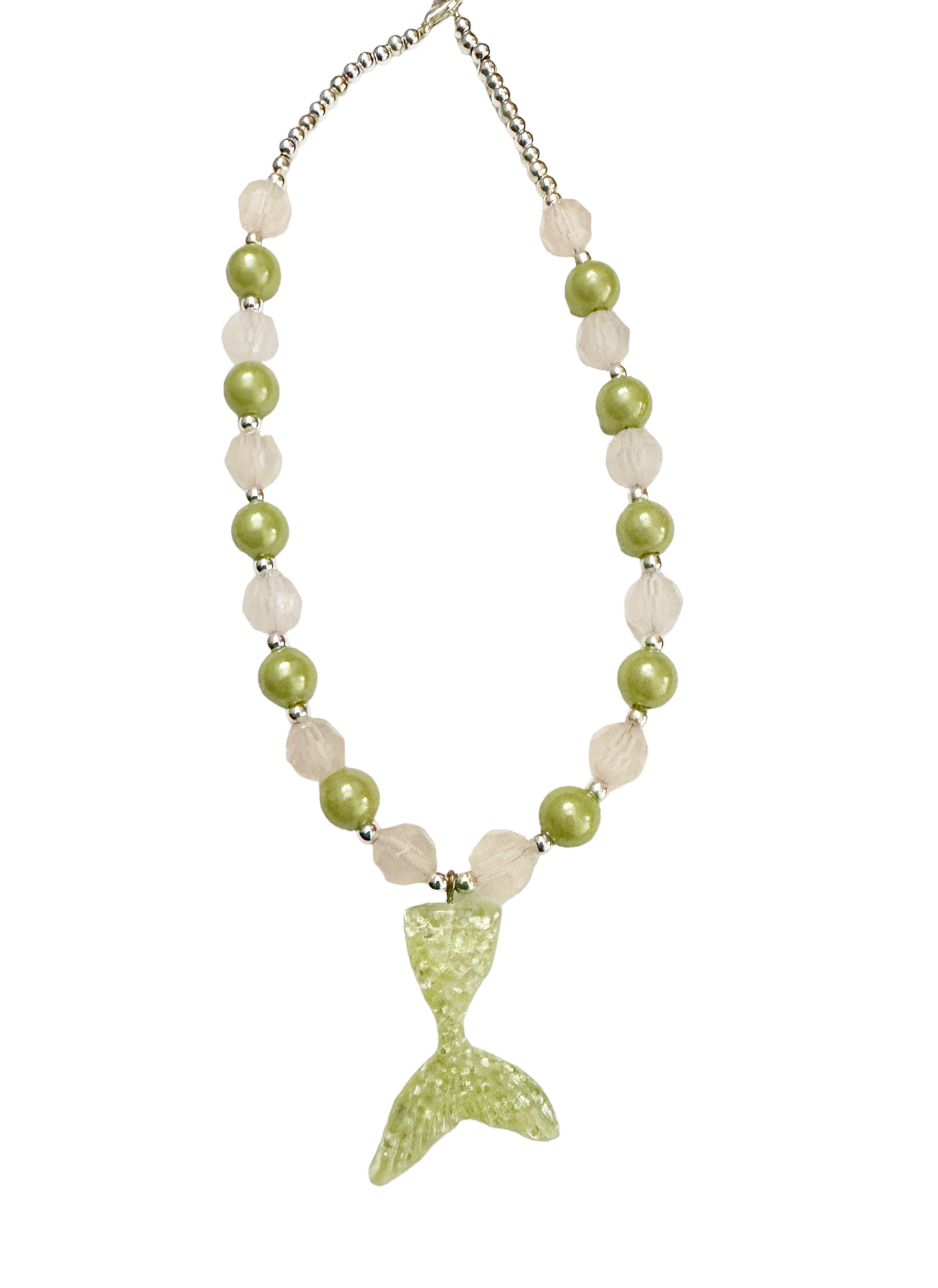 Mermaid Tail Necklace - Resin