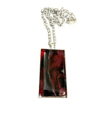 Red Acrylic Necklaces