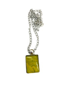 Yellow Acrylic Necklaces