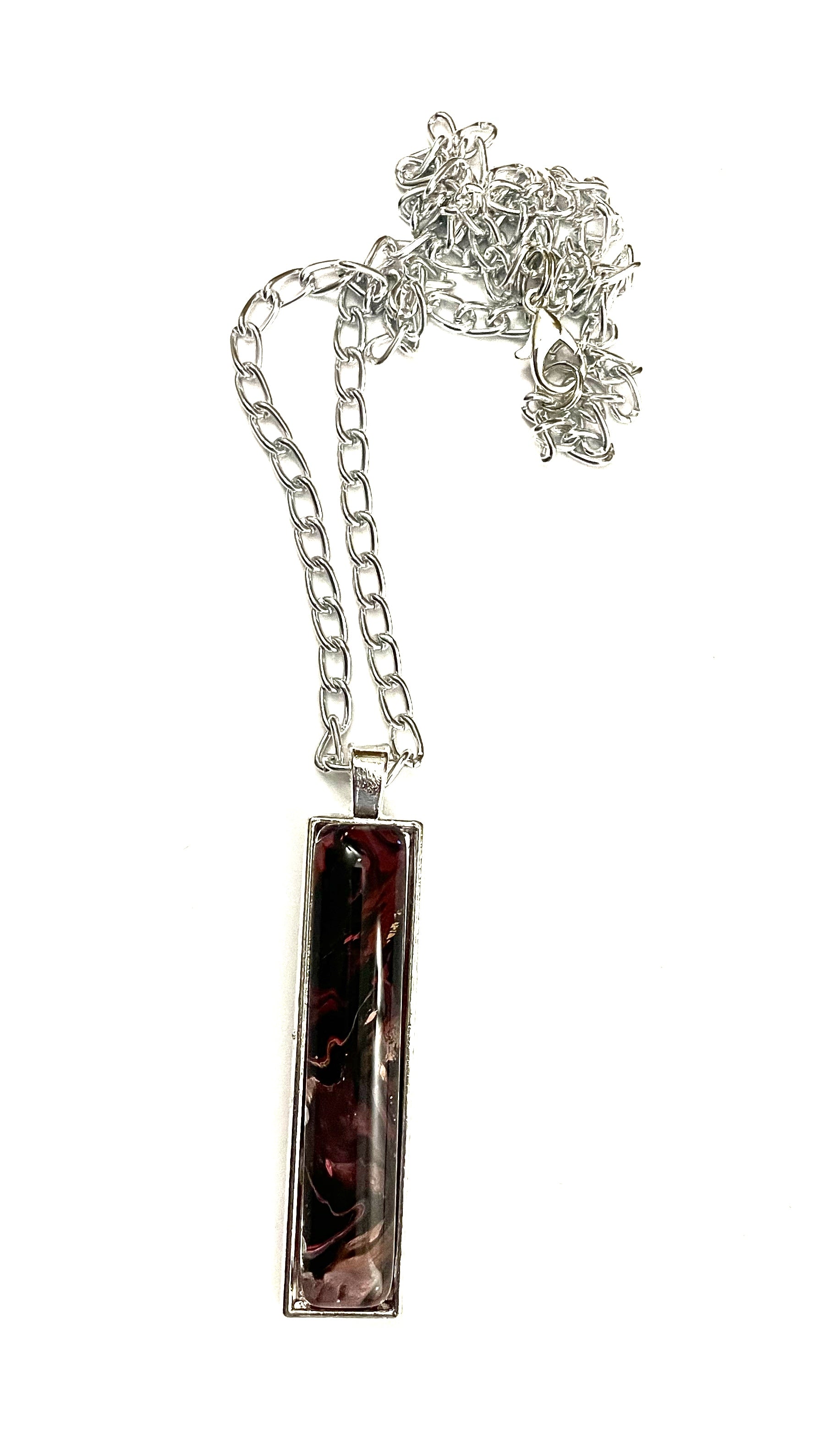 Red Acrylic Necklaces